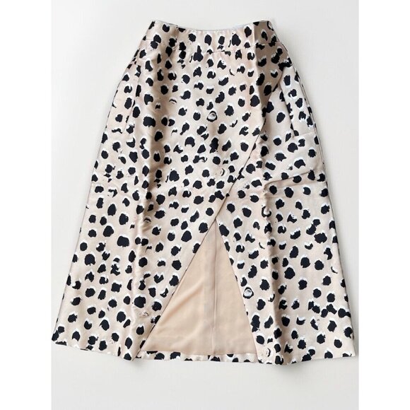 Cameo One Life Spot Print Open Midi Skirt Size XS - Picture 10 of 16